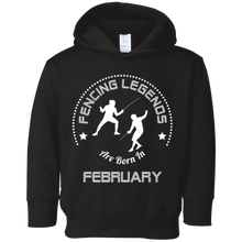 Fencing T-Shirt February Birthday Apparel