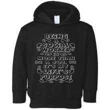 Being A Social Worker More Than A Job Life Purpose T Shirt