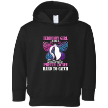Christmas Girls Shirt February Girl Is Like A Butterfly