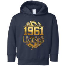 1961 The Birth Of Legends Vintage Classic 57 Yrs Years Old