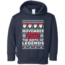 November 2012 The Birth Of Legends Christmas T Shirt