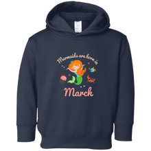 Mermaids Are Born In March T-Shirt (mermaid shirt)