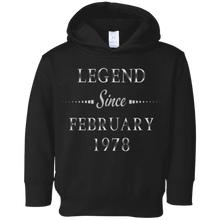 Legend Since February 1978 30th Birthday T-Shirt