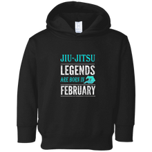 Best Classic Jiu Jitsu Gift T-Shirt, Legends are Born in Feb