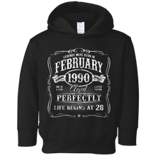 Legends Were Born In February 1990 T-Shirt 28th Birthday