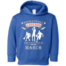 Basketball Legends are Created in March T-Shirt