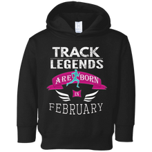 Girls' Track Legend Born in February Birthday Gift T-Shirt