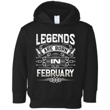 Legends are born in February T-shirt