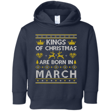 Kings Of Christmas Are Born In March Tee Ugly Christmas