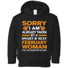Sorry I'm Taken By A Smart And Sexy February Woman T-Shirt