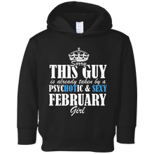 February Girl T-Shirt Sorry This Guy Is Already Taken By A