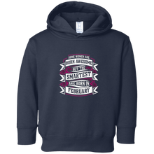 Some Women Born Awesome But Smartest Born In February Tee