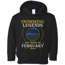 Swimming Legends Are Born In February Shirt Gear Apparel 2