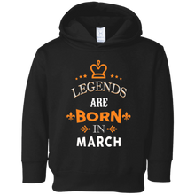 Legends Are Born In March T-shirt