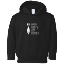 Drop Beats Not Bombs T-Shirt | Pro Music Anti-War