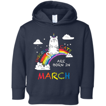 Unicorn Cats Born in March (unicorn clothing for girls)