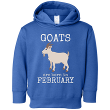 Goats are Born in February Goat Birthday Shirt