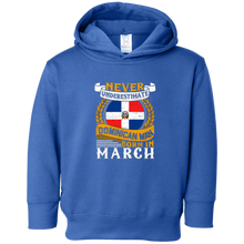 Never Underestimate Dominican Man Born In March T-shirt