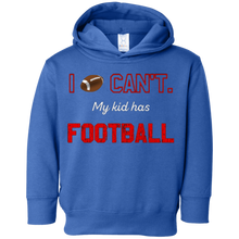 I Can't My Kid Has Football T-Shirt Moms & Dads Tshirt Gifts