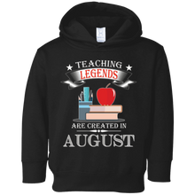 Teaching Legends are Created in August T-Shirt