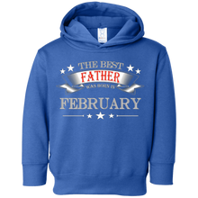 Mens The Best Father was Born in February T-Shirt