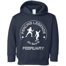 Fencing T-Shirt February Birthday Apparel