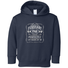 Legends Were Born In February 1981 T-Shirt 37th Birthday
