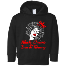 Black Queens Are Born in February Birthday Gift T-Shirt