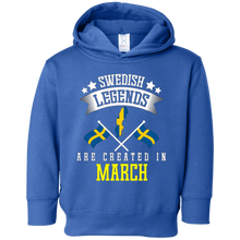 Funny Swedish Legends Are Created In March T-shirt Sweden