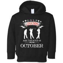 Golf Legends are Created in October T-Shirt