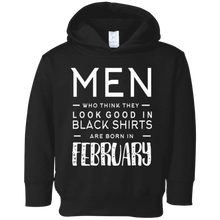 Men who look good in black shirts are born in February shirt