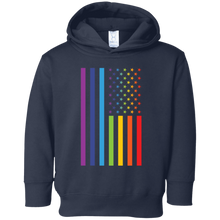 Rainbow American Pride Flag Tshirt - Gay & Lesbian Pride