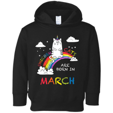 Unicorn Cats Born in March (unicorn clothing for girls)
