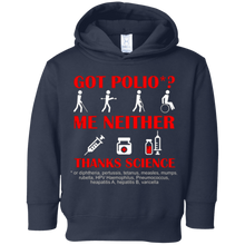 GOT POLIO ME NEITHER SHIRT Thanks Science T-shirt