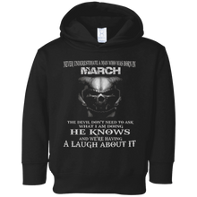 The Devil Don't Need To Ask - Born in March - Man T-shirt