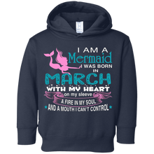 I Am A Mermaid I Was Born In March T-shirt Funny Quotes
