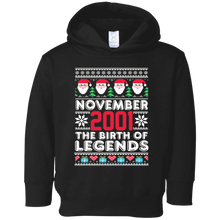 November 2001 The Birth Of Legends Christmas T Shirt