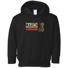March 1968 50 Years of Being Awesome Birthday Shirt
