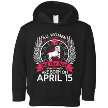 All Women Are Created Equal Born On April 15 T-shirt