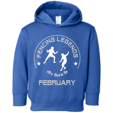 Fencing T-Shirt February Birthday Apparel