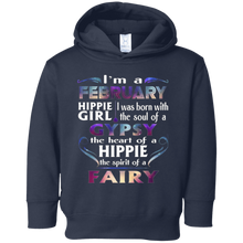 I'm a February Hippie Girl Birthday Gift T-Shirt