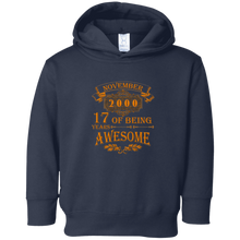17 Of Being Years Awesome November 2000 Tee Shirt