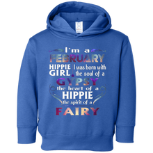 I'm a February Hippie Girl Birthday Gift T-Shirt