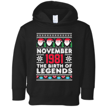November 1981 The Birth Of Legends Christmas T Shirt