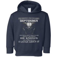 The Devil Don't Need To Ask- Born in September- Woman Tshirt