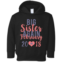 Big Sister Again T-Shirt Butterfly Tee February 2018