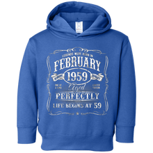 Legends Were Born In February 1959 T-Shirt 59th Birthday