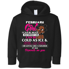 February Girl I Can Be Mean It All Depends On You T Shirt