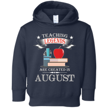 Teaching Legends are Created in August T-Shirt