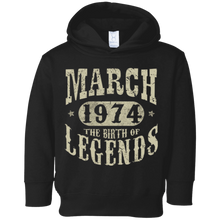 44 years Old 44th Birthday March 1974 Birth of Legend TShirt